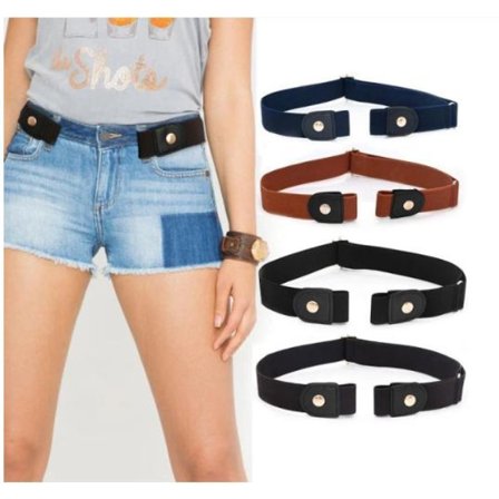 Relaxbelte - Buksebelte uten spenne - Elastisk - Justerbart