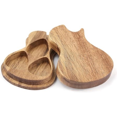 Kitaran plektran pidike, Personoitu kitaran plektran säilytys puinen kitaran plektran kotelo kitaralahjapakkaus soittimen lisävaruste