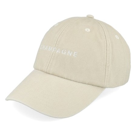 Iconic - Beige unconstructed Cap - Champagne Vintage Washed Sand Dat Cap / Unstructured @ Hatstore