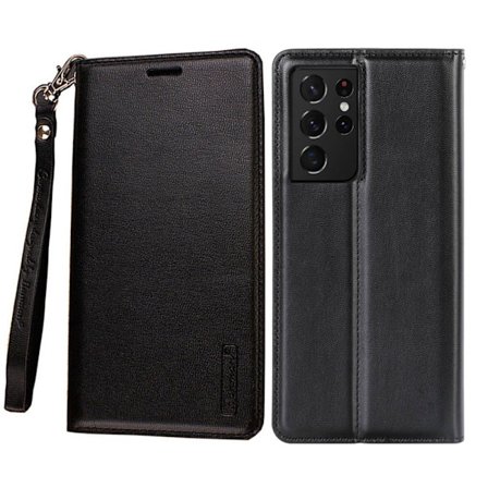 Samsung Galaxy S25 Ultra - Stilrent Plånboksfodral från HANMAN