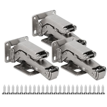 Dørhengsler 165‐180 Graders Hengsler Dør Kjøkkenskap Skjult Justerbar med Skrue