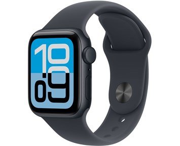 Apple-Watch SE 3 GPS 40mm Midnight Aluminium Case with Midnight Sport Band - S/M-Apple Watch SE 3 – 40mm S/M-Personal training-Apple Watch