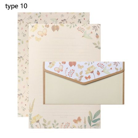 Brevpapper Skrivpapper 6 ST TYP 10 TYP 10