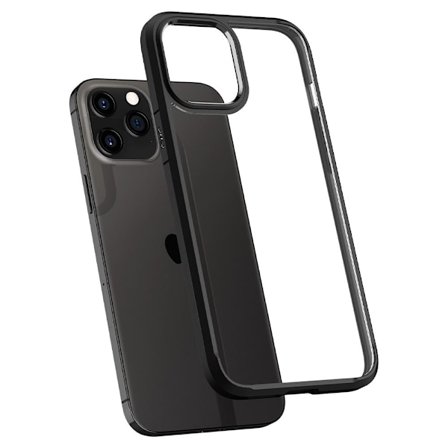 SPIGEN Ultra Hybrid iPhone 12 & 12 Pro - Matte Black