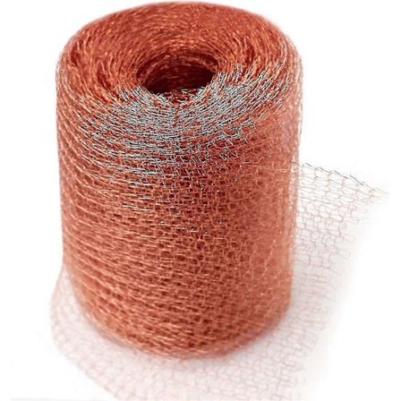 6m Gnagar Nät Koppar Anti Snigel Mus Råtta Fågel Nematoder Ferramol Koppar Stickat Nät (Fww)