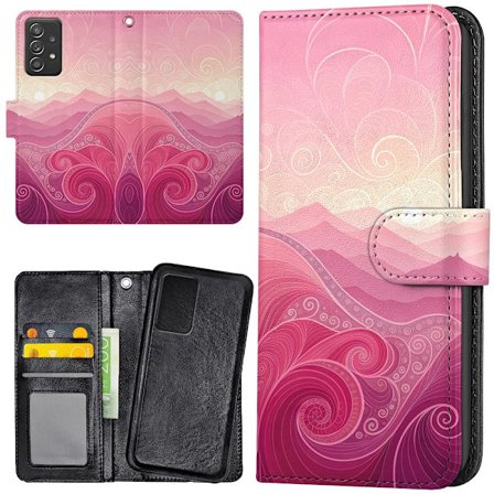 Samsung Galaxy A53 5G - Plånboksfodral/Skal Pink Hills