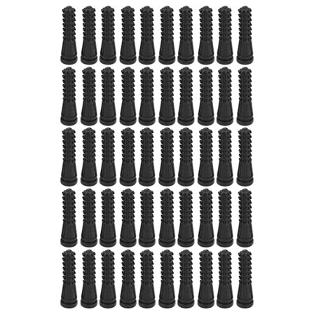 50 stk. kyllingeplukkerfingre, gummiand, plukkefinger, hårfjerningspind til fjerkræ