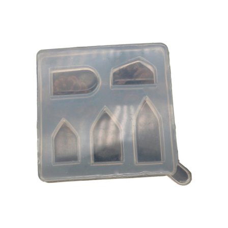 Pienoiskoon talomuotti Kestävät silikonimuotit Realistiset minitalon muodot Epoksivalumuotit Käsintehty kodin sisustus [D]