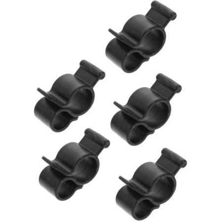 10-delars set med mångsidiga S-krokar för markis och husbil, pålitlig fixering för ljusslingor och utomhuskablar, hållbar och praktisk 