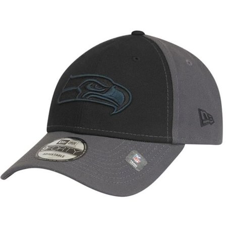 Casquette - New Era - 9Forty - NFL Seattle Seahawks - Svart / Grafit - 100% Polyester