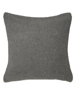 Kuddfodral Teddy enfärgad 1-pack Grå - Jul - Linea