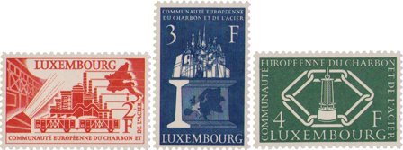 Luxembourg 1956 - MICHEL 552-554 - Postfrisk
