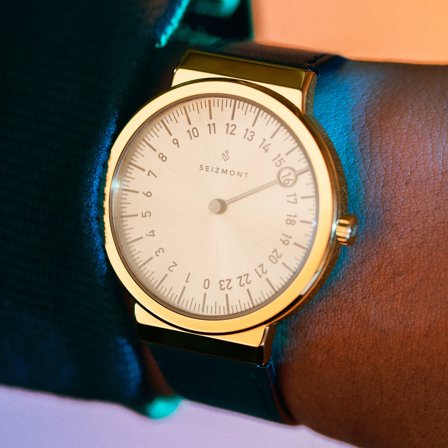 Montre Troy Calm à cadran & aiguille 24 heures pour hommes - Montres bracelet