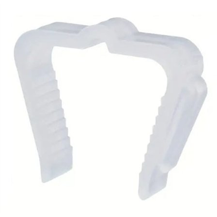 50 kpl jouluvalon ripustuskoukut 1 5/8 tuumaa säänkestävä muovijulkisivulevyklipsit ulkoilmavaloklipsi