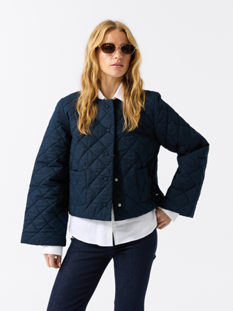 MATCH - Heidi jakke - Jean Paul Femme - Str. XXL - Dame - Jakker & Kåper - Blå - 100% bomull