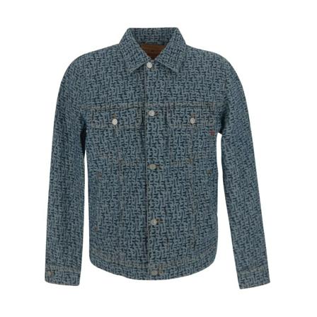 Diesel Denim Jakke Blå, Herre
