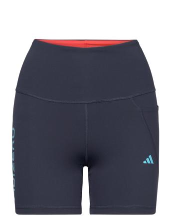Adizero 5Inch L Shorts Cycling Shorts Marineblå Adidas Performance*Betinget Tilbud