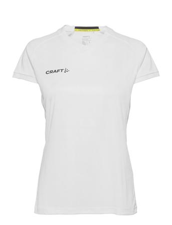 Progress 2.0 Solid Jersey W T-shirt Top Hvid Craft