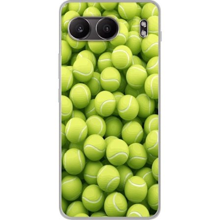 Kompatibelt Mobildeksel til OnePlus OnePlus Nord 4 Mønster av grønne tennisballer i høy detalj, sporty motiv med repetisjonstekstur og sterke farge