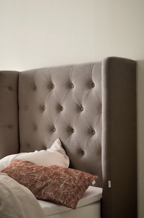 Jotex - Lyx Sengegavl 90 Cm Greige - SKENE - Kjøp Sengegavler hos Jotex