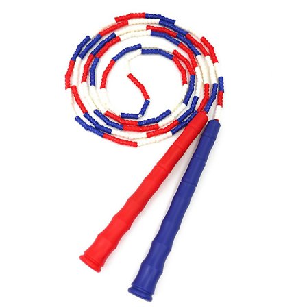 Sammenfiltringsfrit segmenteret blødt perlebesat sjippetov