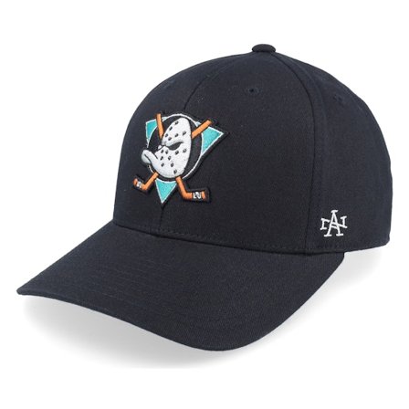 American Needle - Negro adjustable Gorra - Anaheim Ducks Stadium Black Adjustable @ Hatstore