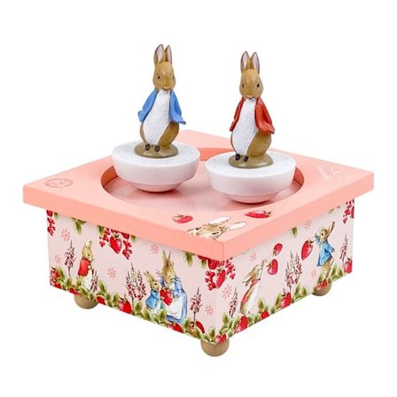 Trousselier - Peter Rabbit Strawberry Music Box