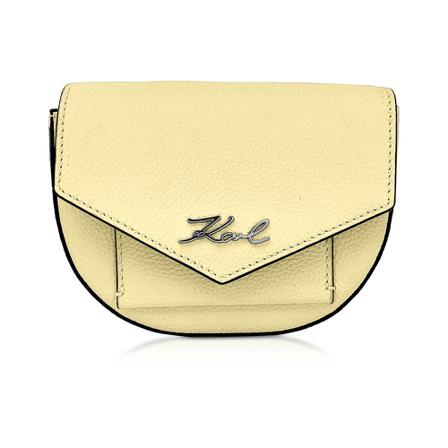 Karl Lagerfeld, K/Essential Belt Bag Żółty, Kobieta, Rozmiar: ONE Size