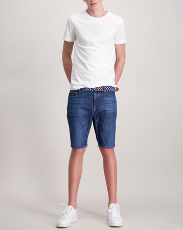 Tommy Hilfiger SCANTON SHORT BLUE DENIM Blau Shorts Jungen - Kids Brand Store