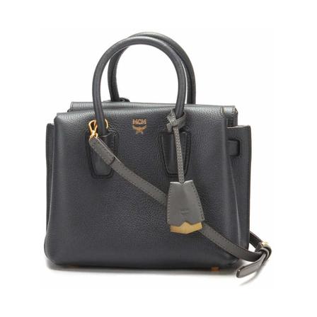 MCM Pre-owned, Pre-owned Handbags Zwart, Dames, Maat:ONE Size
