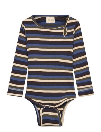 Petit Piao | Body L/S Modal Multi Striped | 56