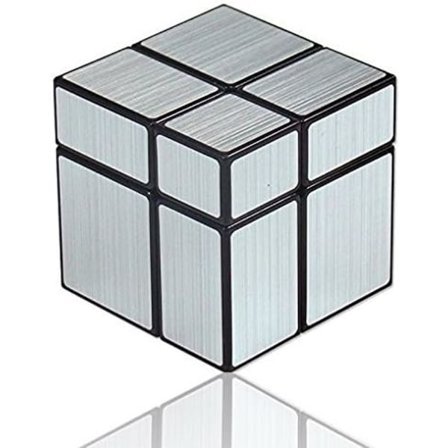 Kube 2 x 2 x 2 Speilkube 2 x 2 Sølv Original gave