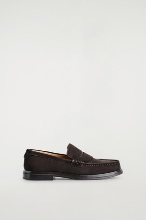 COS Männer Klassische Penny Loafers in Braun