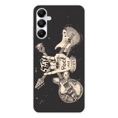 Siliconfodral - Kompatibel med Samsung Galaxy A25 - design stay rock