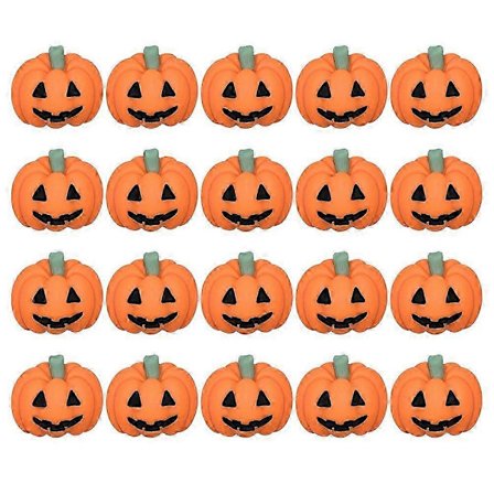 Halloween DIY Græskarpynt 20 Stykker