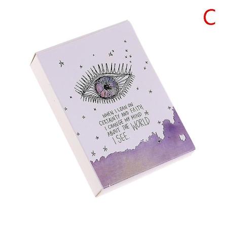 Enkelit Tarot -pakka oppaineen Tarot-kortit aloittelijoille Set Lautapeli C