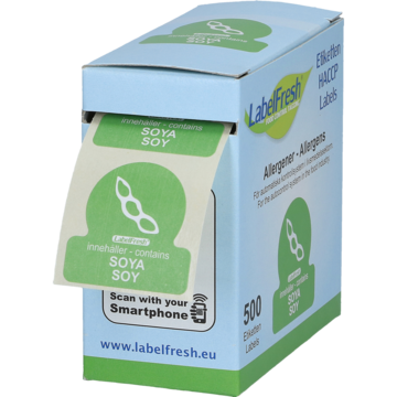 Etikett LabelFresh Allergen Soya