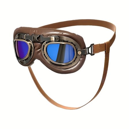 Retro Sommer High-end Kjæledyrbriller, Pilotstil Schäferhund og Motebriller for Mellomstore Hunder, Justerbare|vindtette [DB]