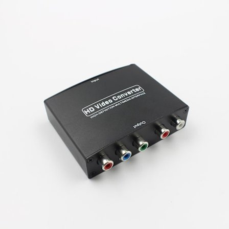 1080P HDMI till YPbPr 5RCA RGB + R/L Video Audio Konverter Adapter HDMI till Komponent Konverter för PS3