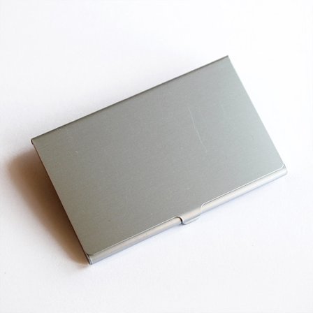 Kortholder i aluminium