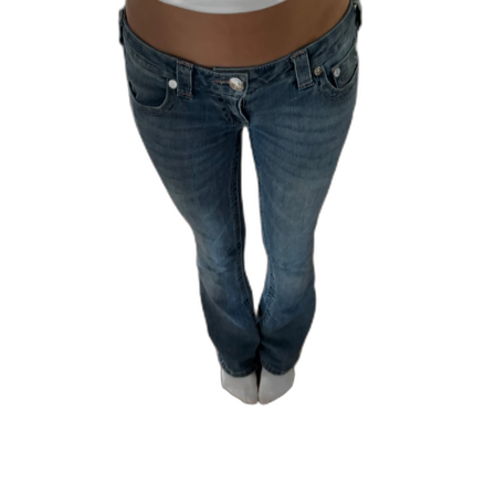 True Religion bootcut jeans blå
