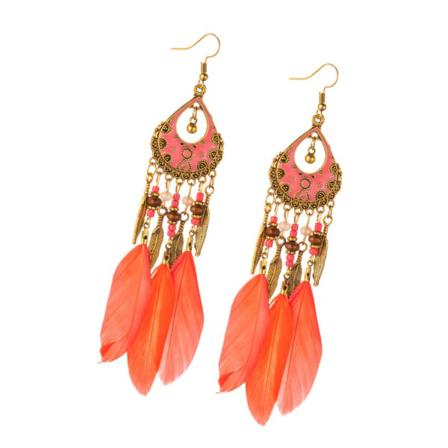 Bohemian Örhängen Klassiska Drop Dangle Örhängen Set 1 Par
