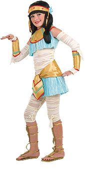Egyptisk Gudinna Maskeraddräkt Barn S