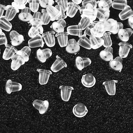 1000 Øreringe, Låse, Silikonstopper, Stifter, Spænder til Kvinder - DIY Smykker, Lav Matchende Øreringe -