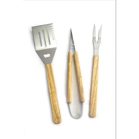 IC BBQ Grill i rostfritt stål BBQ Grillset i tre delar