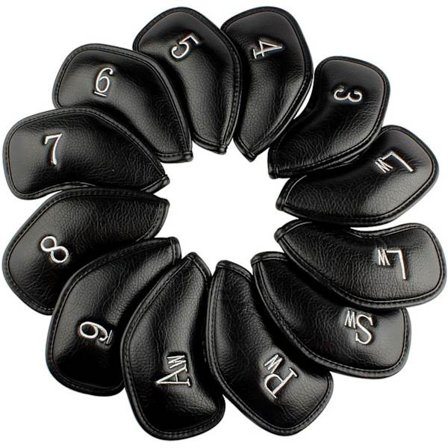 12 kpl tai 1 kpl Paksu Synteettinen Nahka Golf Rautamailan Päälliset Setin Päällinen Sopii Kaikille Merkeille Callaway Ping Taylormade Cobra Jne.