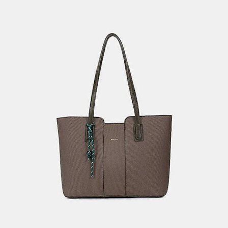 Retro PU Dame Tote Taske Skuldertaske Håndtaske til Pendler Alsidig Pung