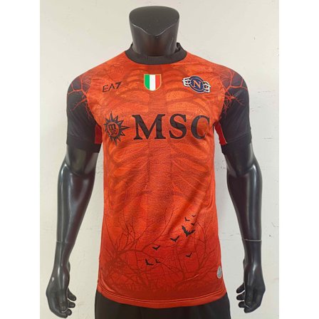 25-26 S.S.C. Napoli Halloween Special Edition Spelar Fotbolls T-shirt S-3XL