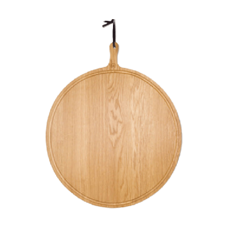 Dutchdeluxes Brödbräda Xl Rund 60ø Skärbrädor & brickor Unisex Brun L