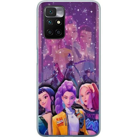 Kompatibelt Mobildeksel til Xiaomi Xiaomi Redmi 10 Kpop Demon Jegerne Zoey Mira Aya Frontline Stjerner Forente Magi